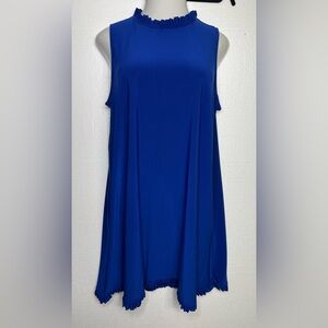 Tash + Sophie Royal blue sleeveless swing size XL NWT